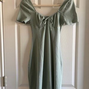 H&M Sage Green Dress